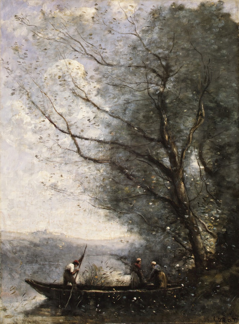 Jean-Baptiste-Camille Corot - The Ferryman
