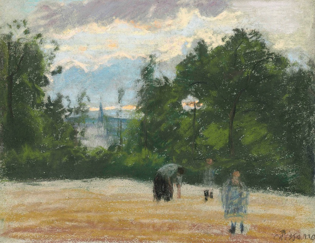 Camille Pissarro - La clairière