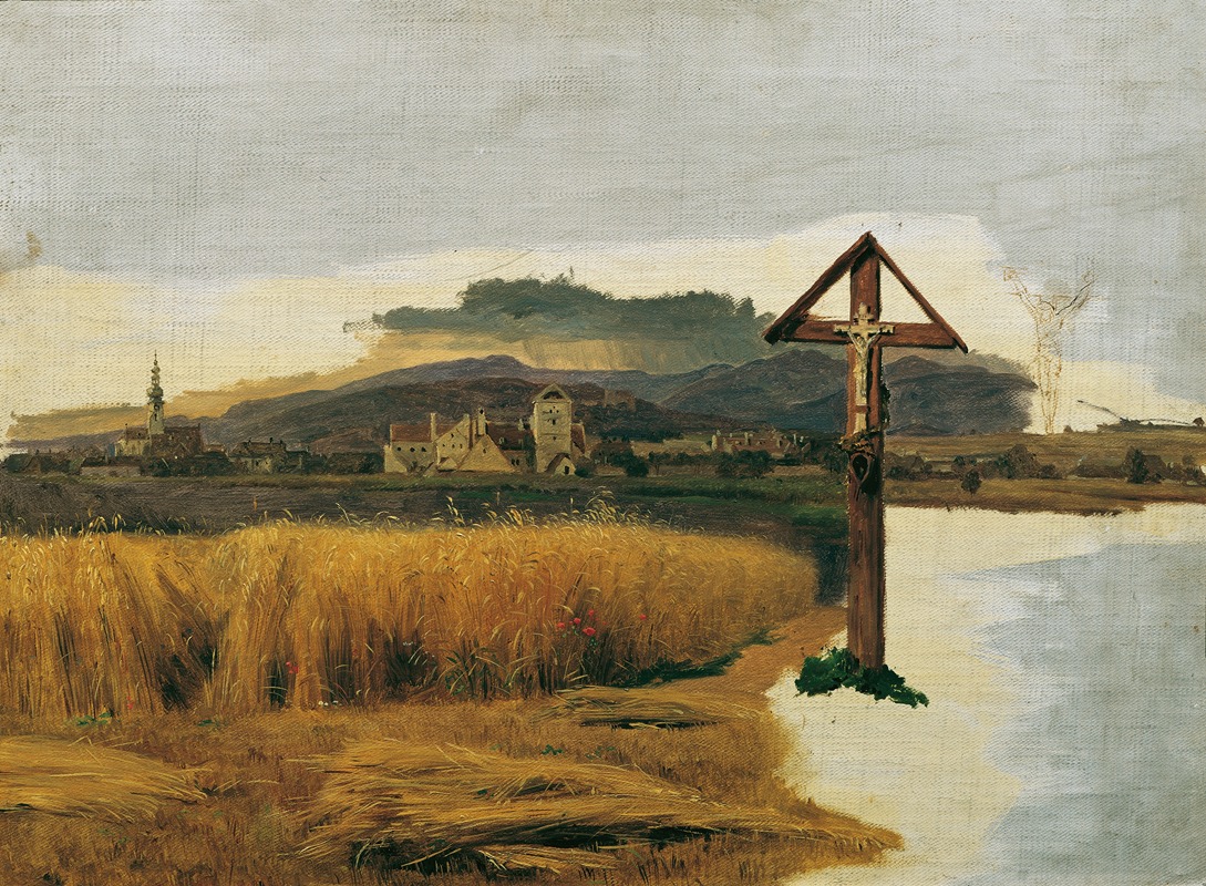 Ferdinand Georg Waldmüller - Landschaft von Brunn am Gebirge