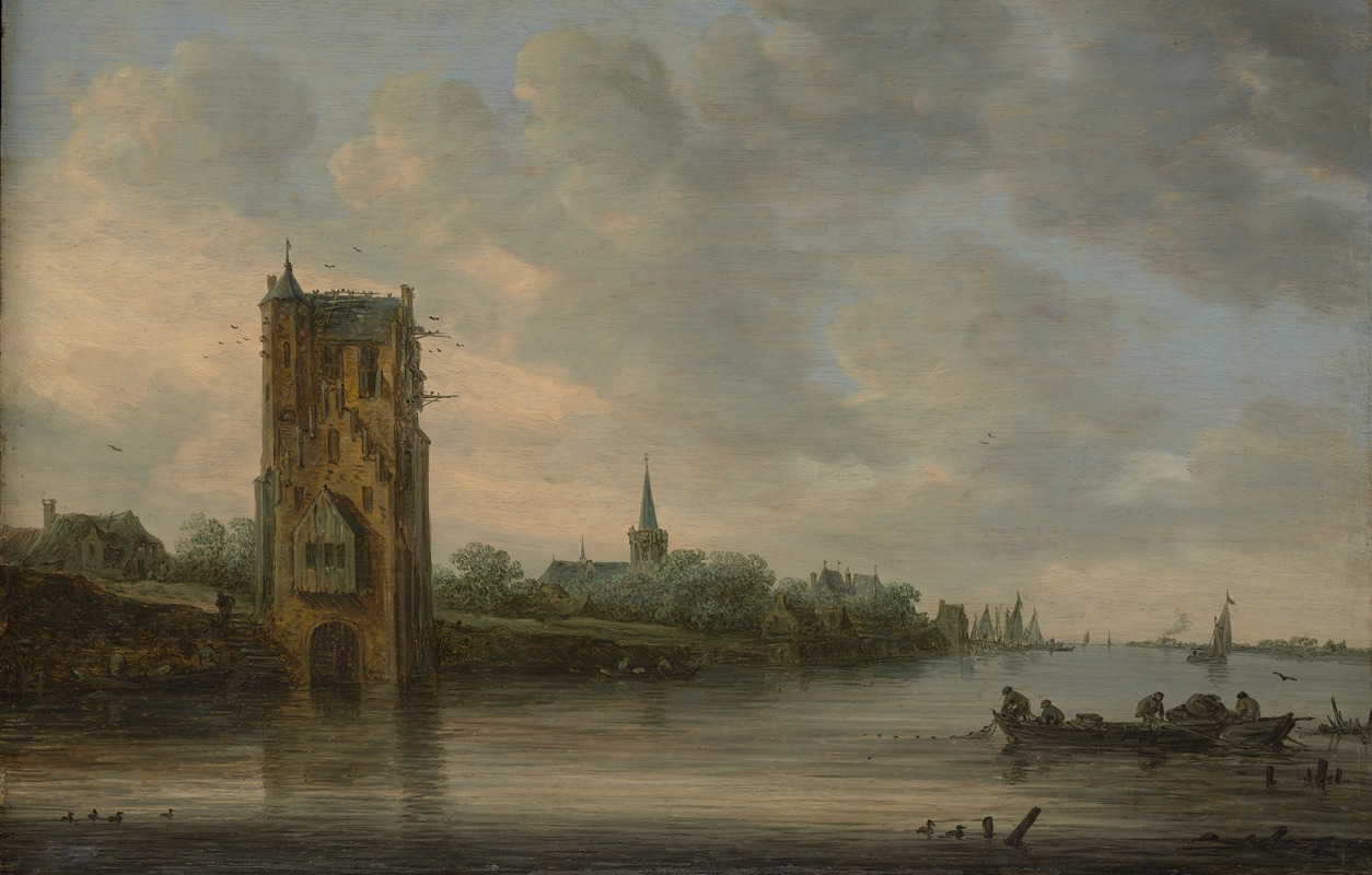 Jan van Goyen - The Pelkus Gate near Utrecht