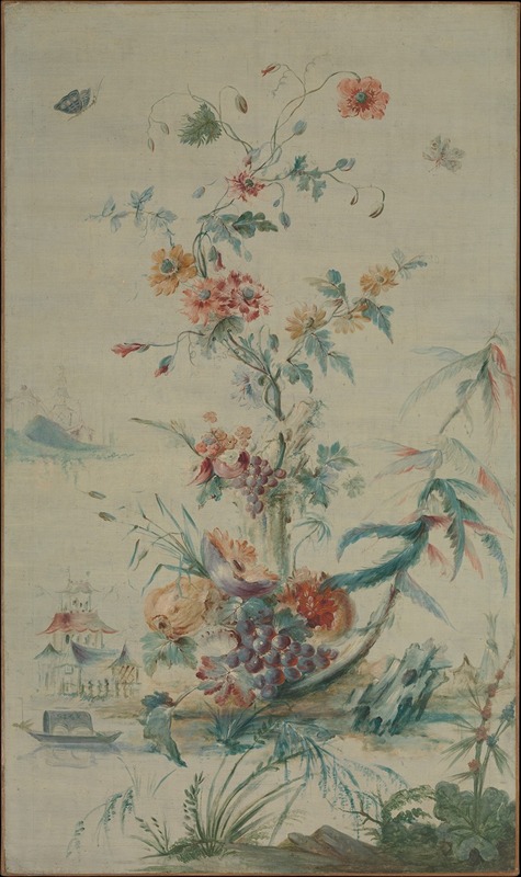 Anonymous - Flowers and Chinoiserie