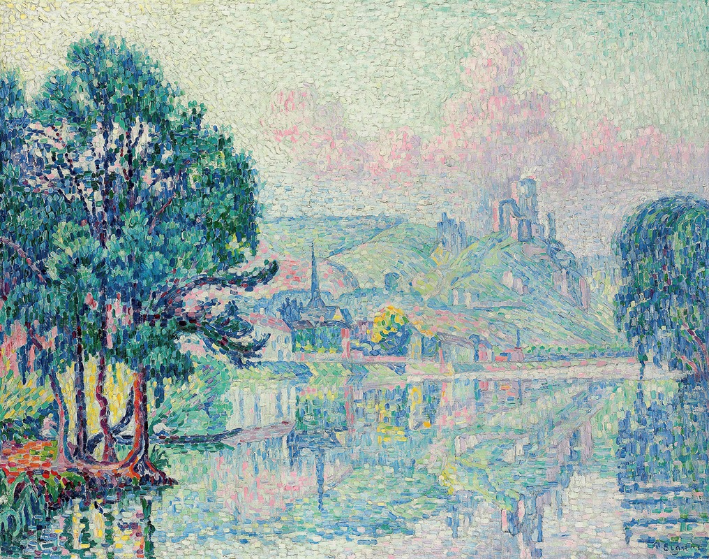 Paul Signac - Les Andelys. Matin. Été