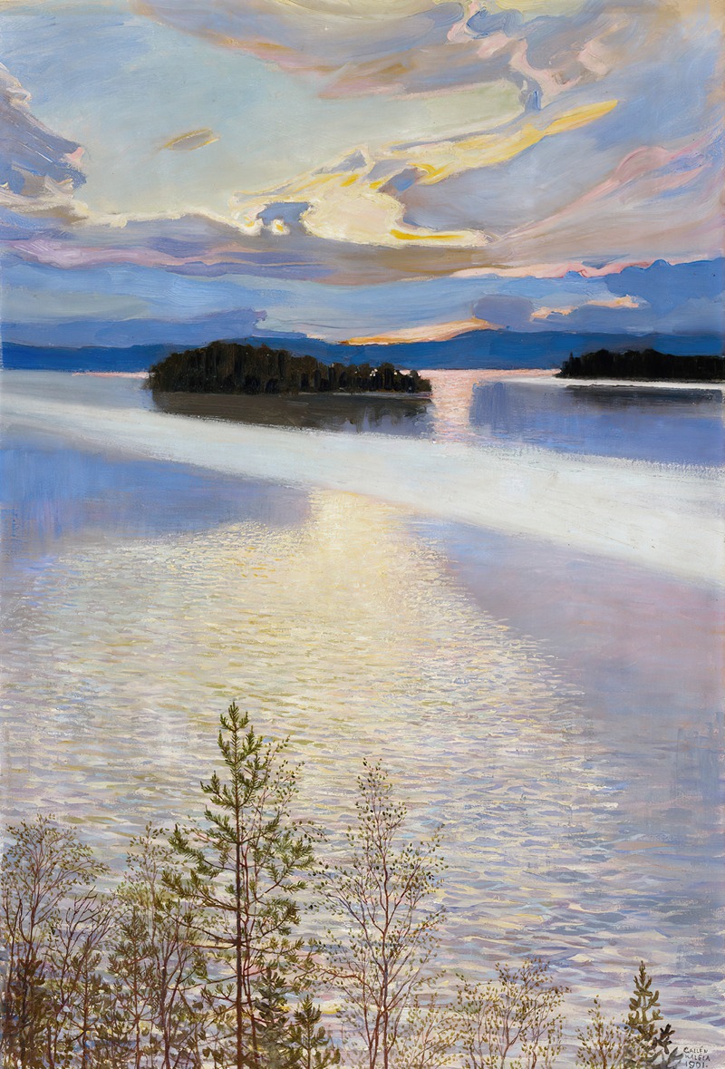 Akseli Gallen-Kallela - Lake View