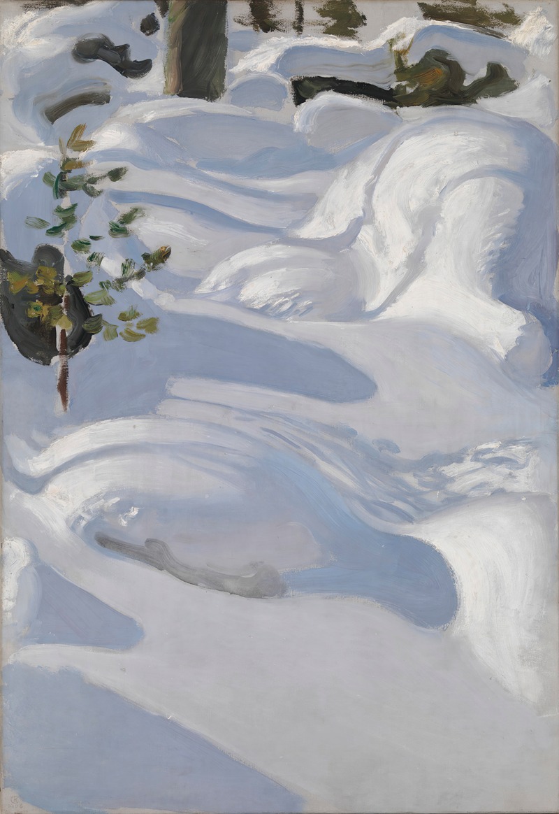 Akseli Gallen-Kallela - Sunshine on Snow