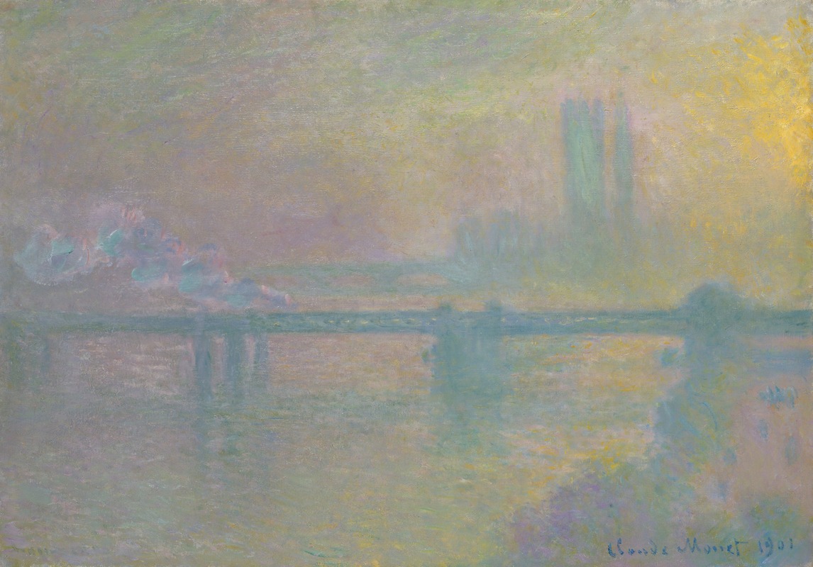 Claude Monet - Charing Cross Bridge, London
