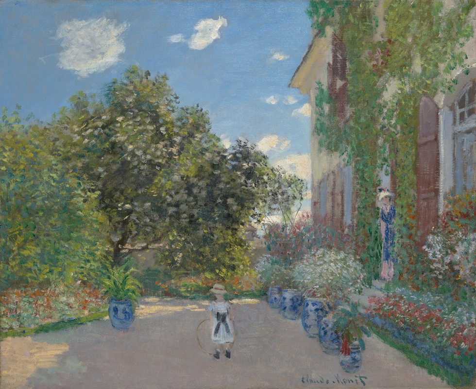 Claude Monet - The Artist’s House at Argenteuil