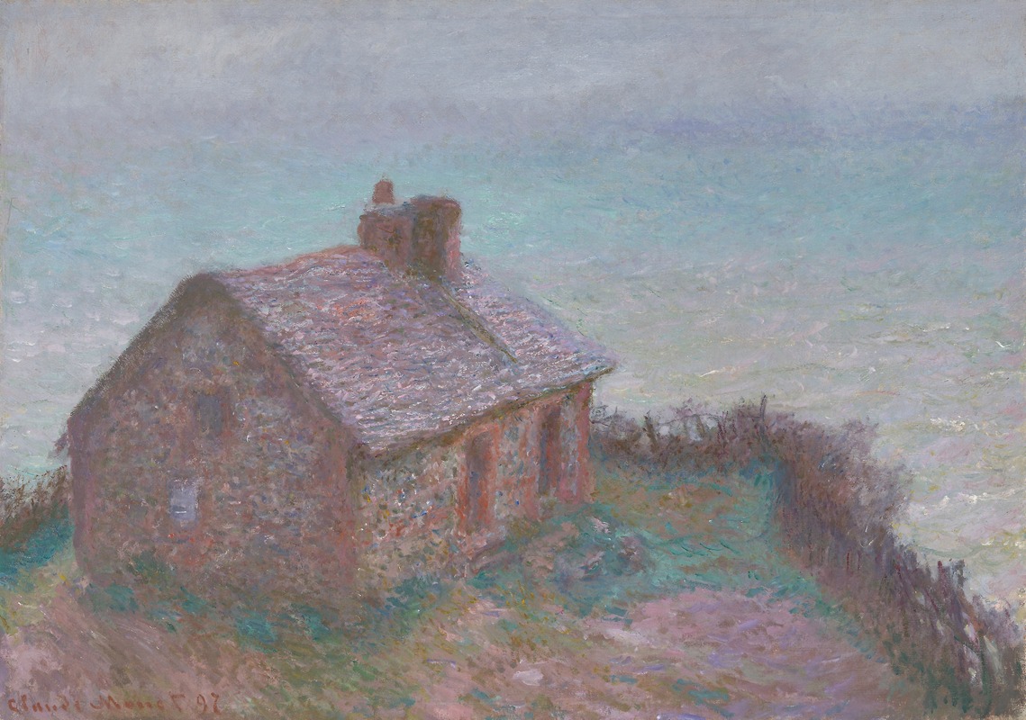 Claude Monet - The Customs House at Varengeville