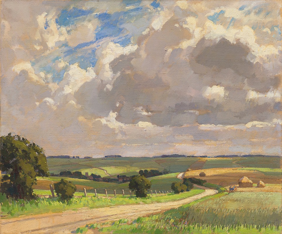 Edward James Buttar - Norfolk landscape