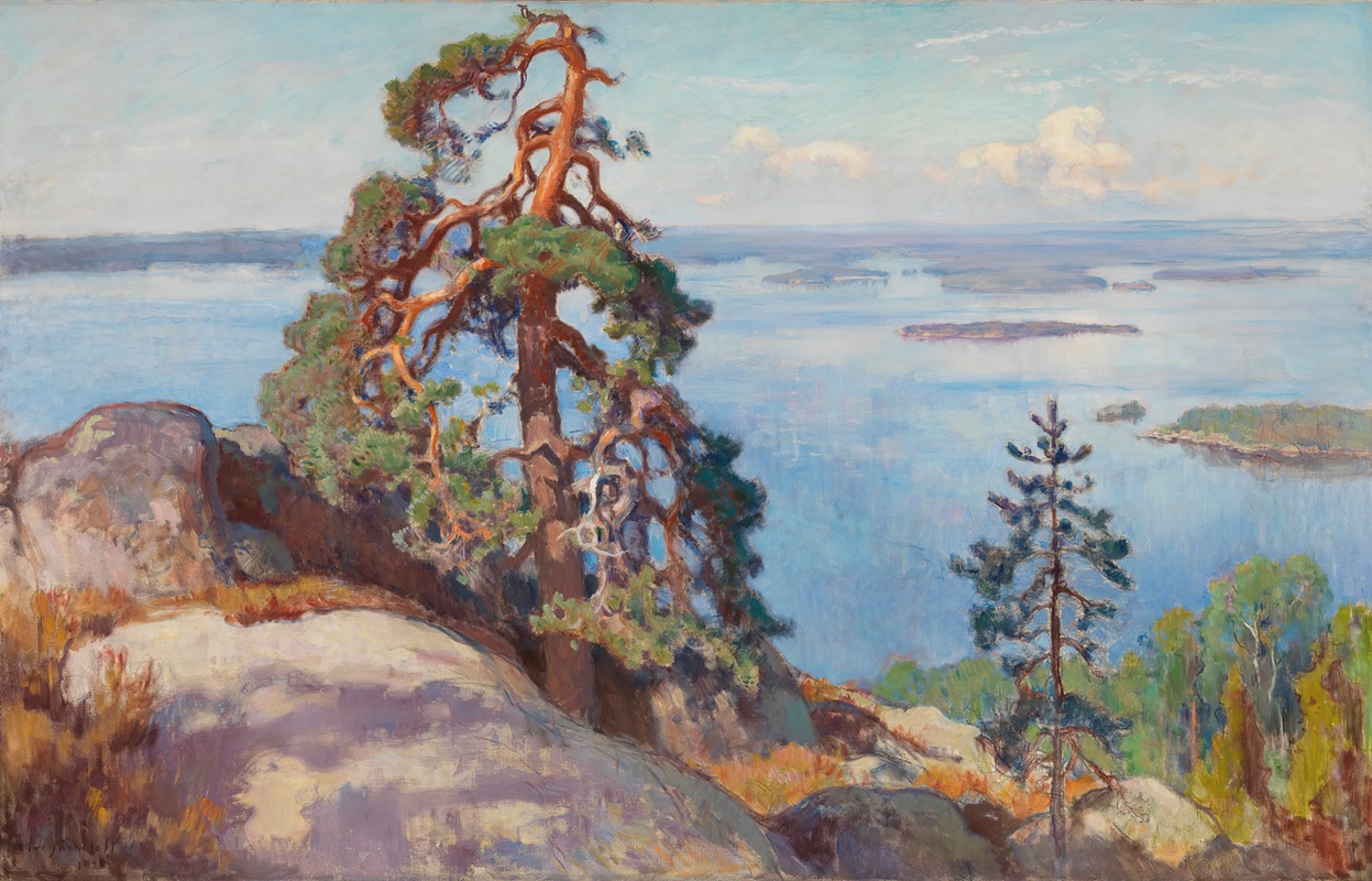 Eero Järnefelt - Landscape from Koli
