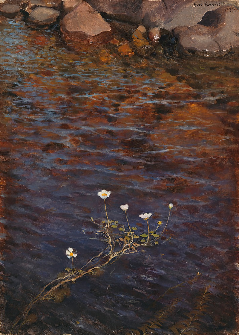 Eero Järnefelt - Pond Water Crowfoot