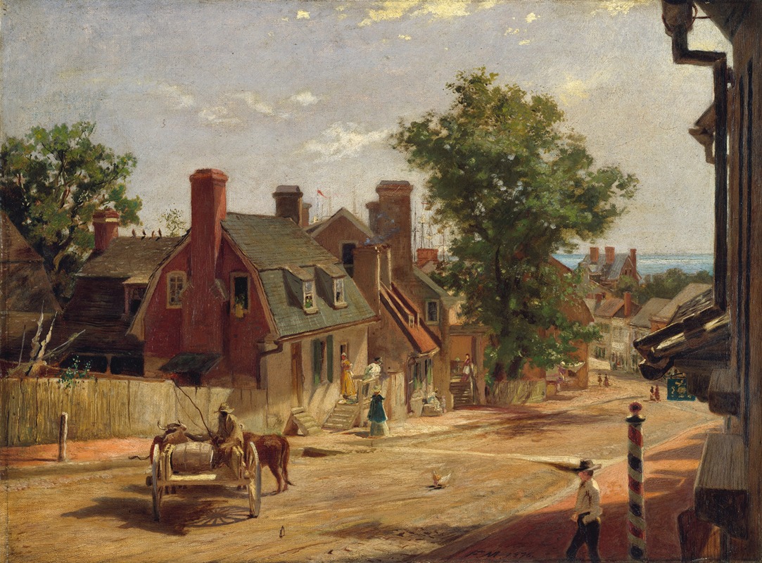 Francis Blackwell Mayer - Old Annapolis, Francis Street