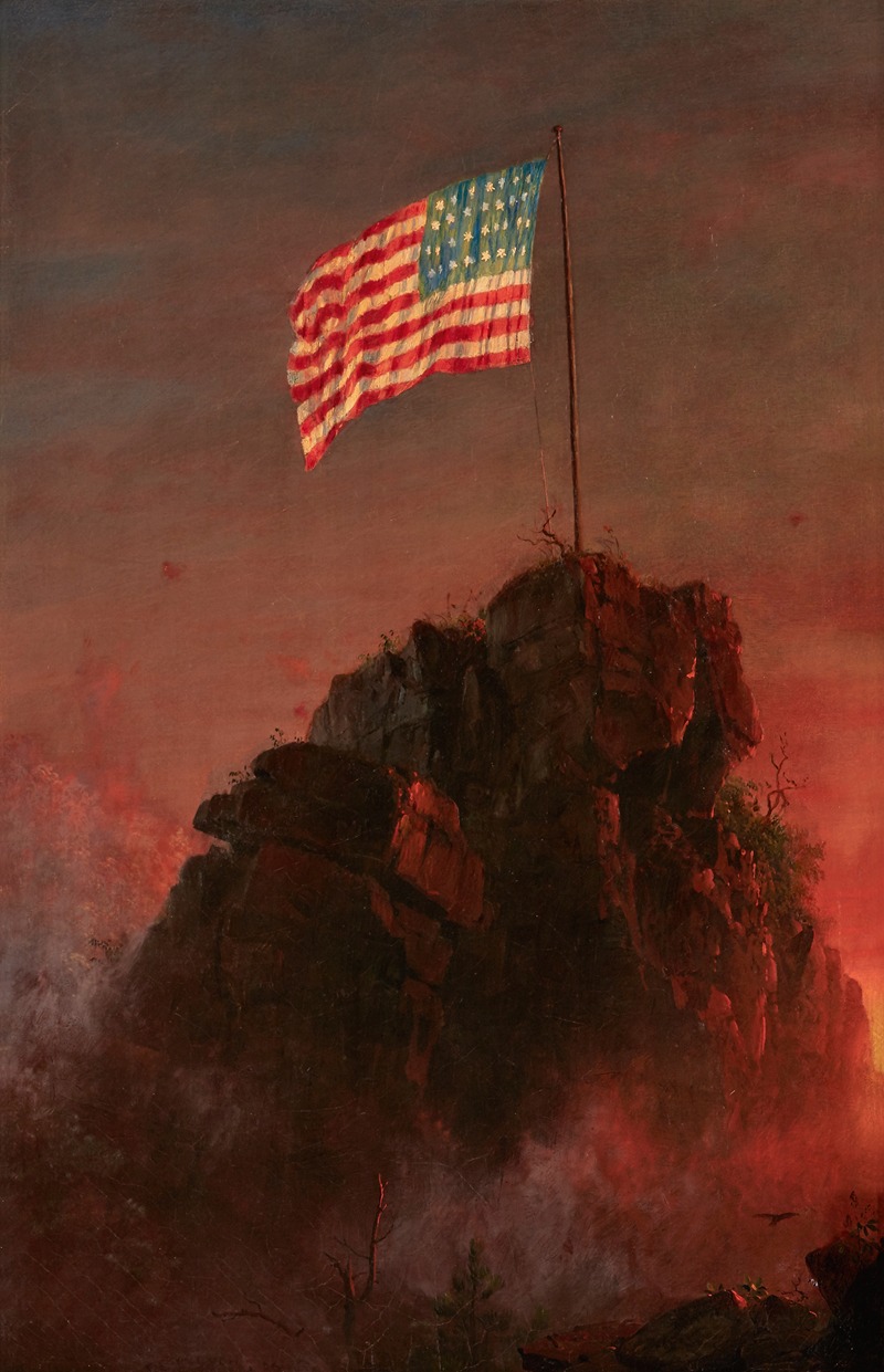 Frederic Edwin Church - Our Flag