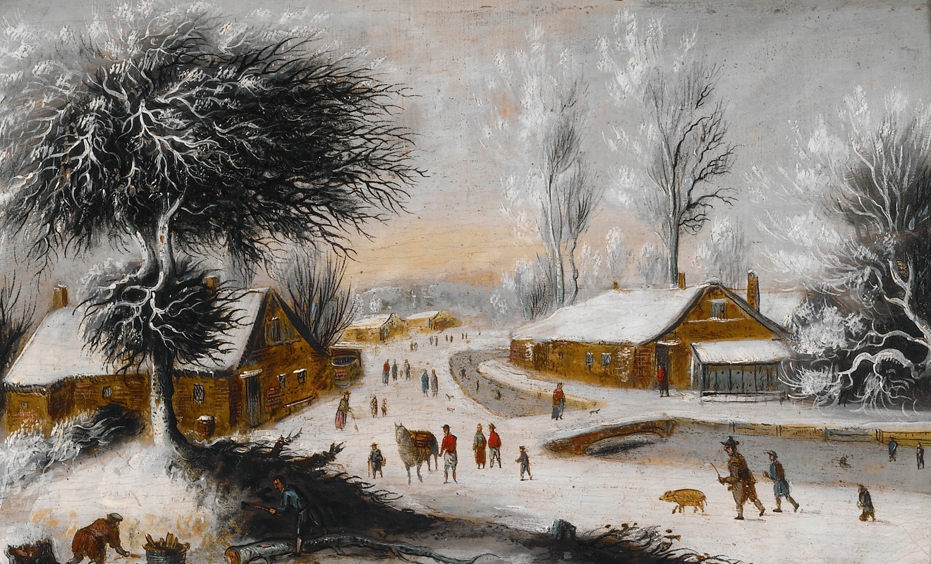 Gijsbrecht Leytens - Winter Landscape