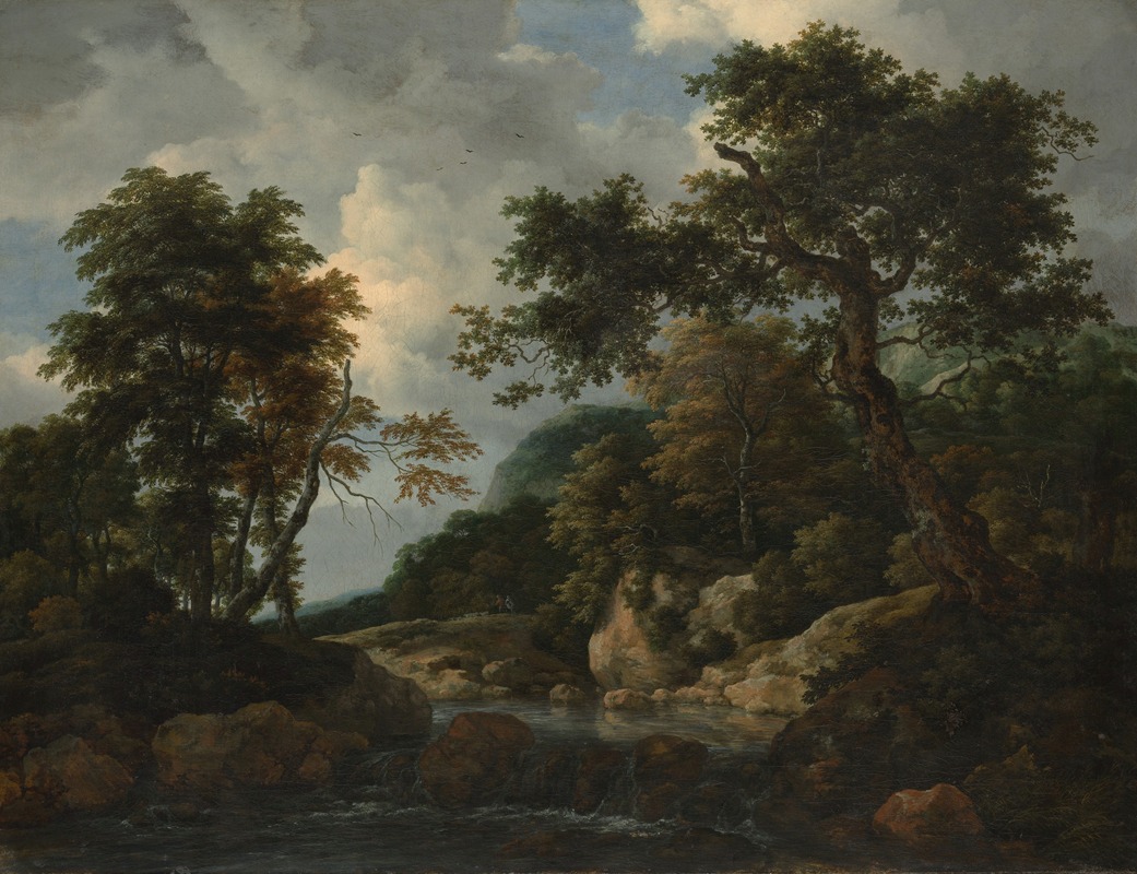 Jacob van Ruisdael - The Forest Stream