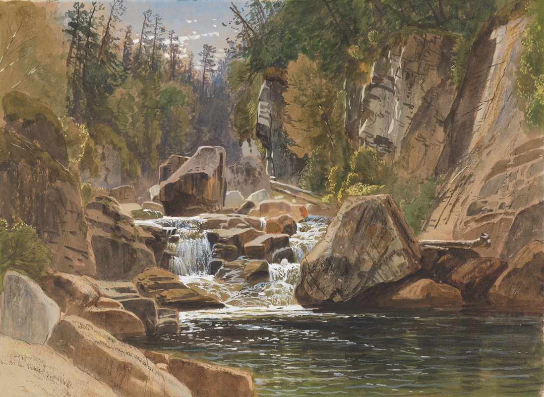 James David Smillie - On the Ausable