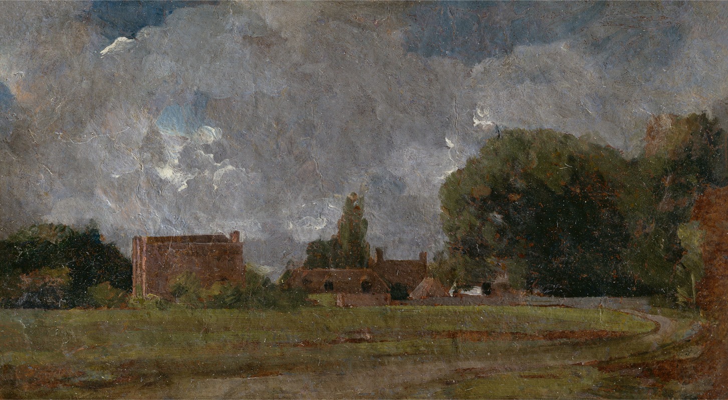 John Constable - Golding Constable’s House, East Bergholt; the Artist’s birthplace