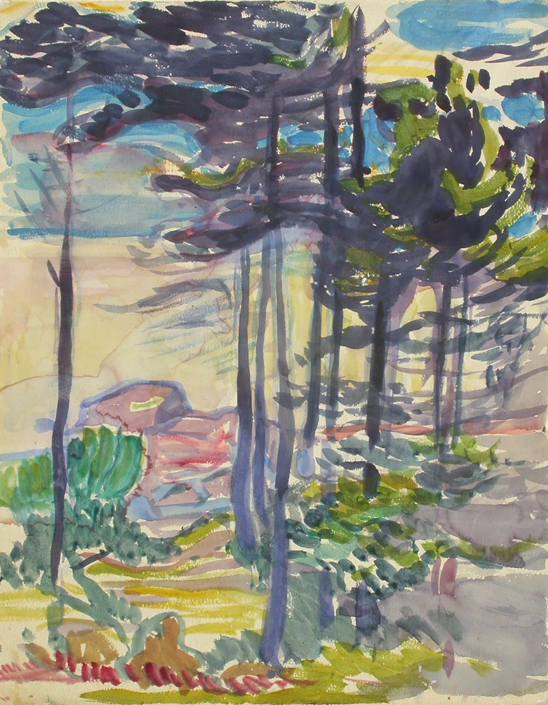 Magnus Enckell - Landscape