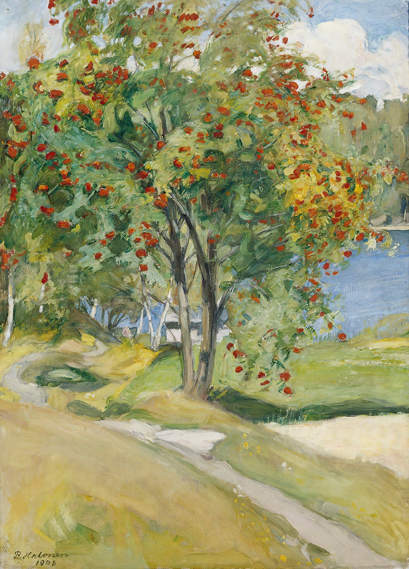 Pekka Halonen - Rowan Tree