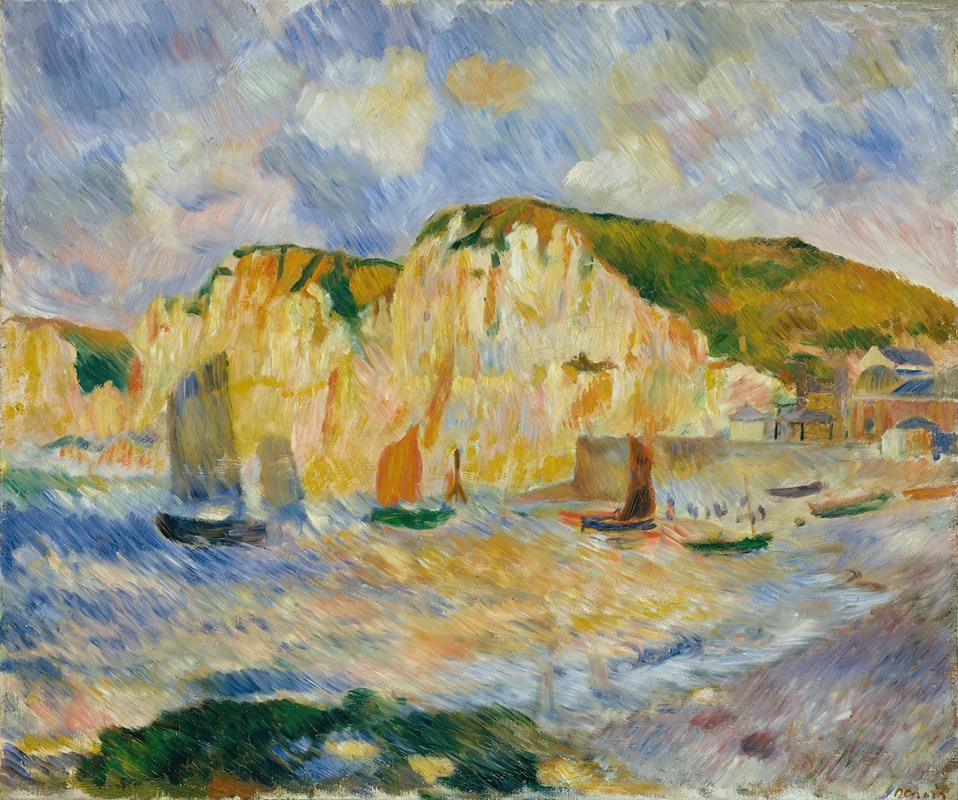 Pierre-Auguste Renoir - Sea and Cliffs