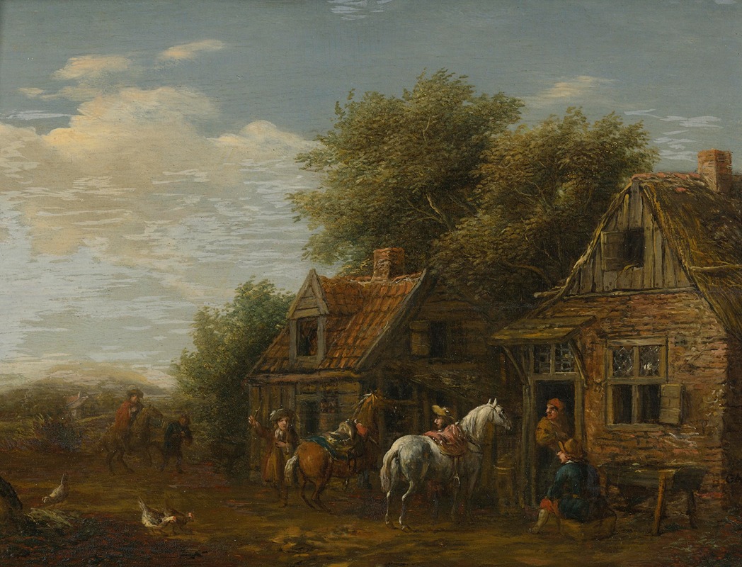 Barent Gael - Riders In A Village