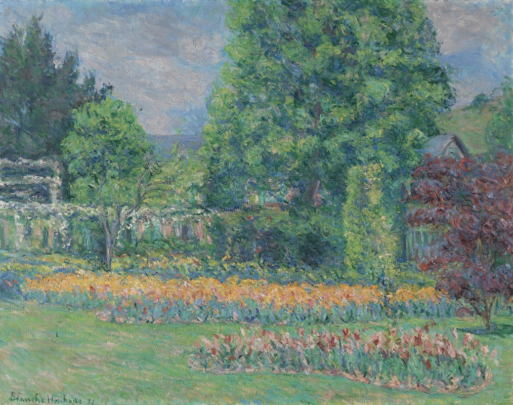 Blanche Hoschedé-Monet - Le Jardin À Giverny