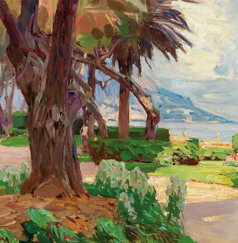 Carl Moll - At the Côte d’Azur