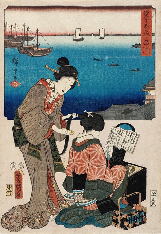 Utagawa Kunisada (Toyokuni III) - Shinagawa