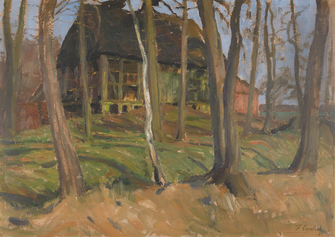 Fritz Overbeck - Gehöft in Weyermoor