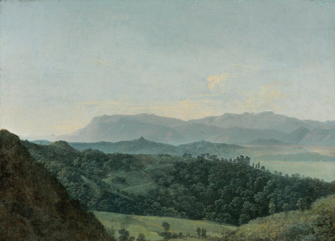 Jean-Joseph-Xavier Bidauld - Extensive Mountainous Landscape