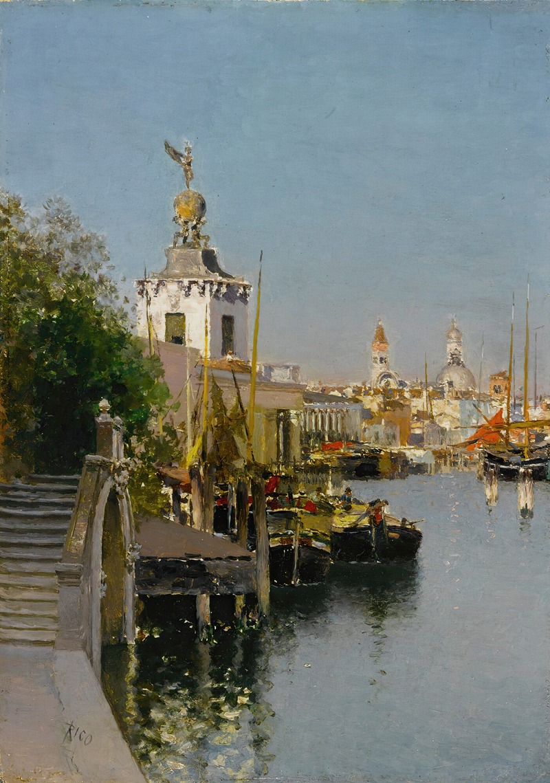 Martin Rico y Ortega - Canal, Venice