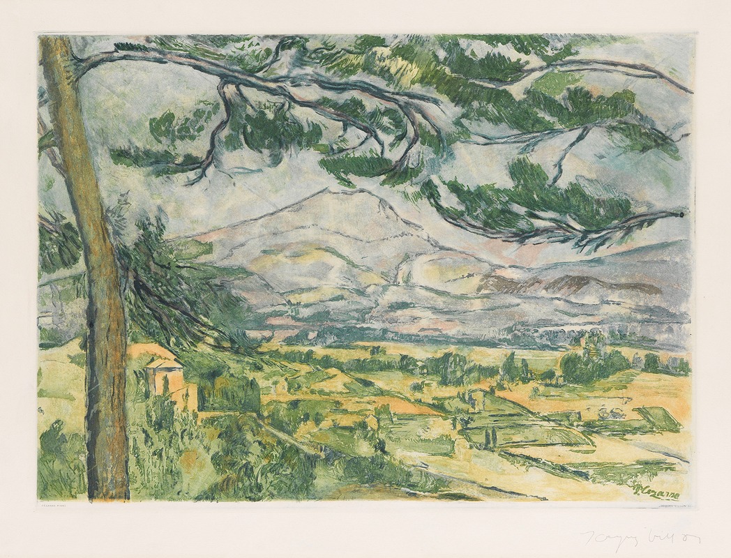 Paul Cézanne - La Montagne Sainte-Victoire