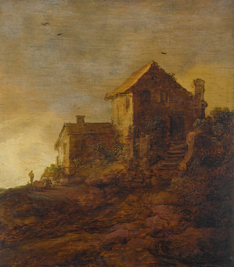 Pieter de Molijn - Landscape with a cottage