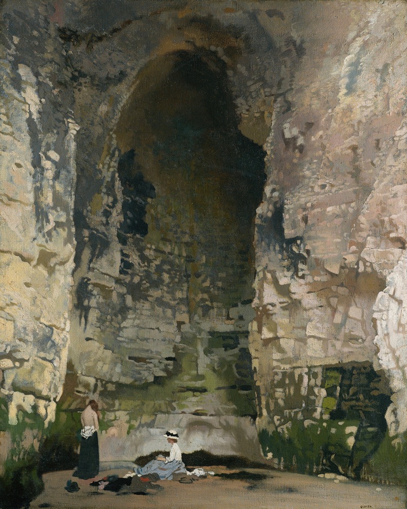 William Orpen - Digby Cave No.1