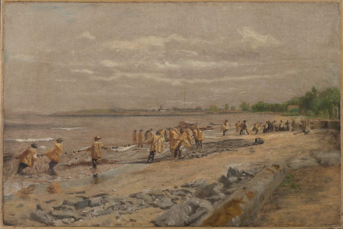 Thomas Eakins - Hauling the Seine
