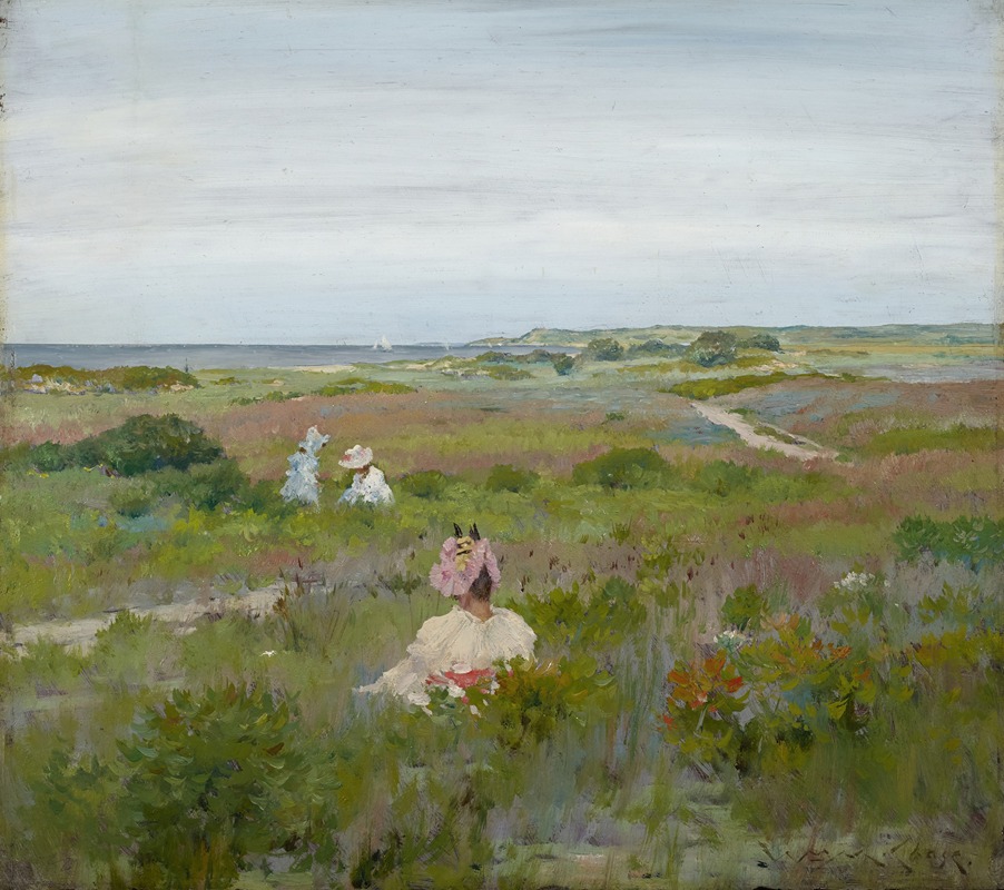 William Merritt Chase - Landscape; Shinnecock, Long Island
