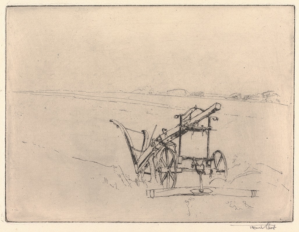 Sir Frank Short - A Norfolk Plough