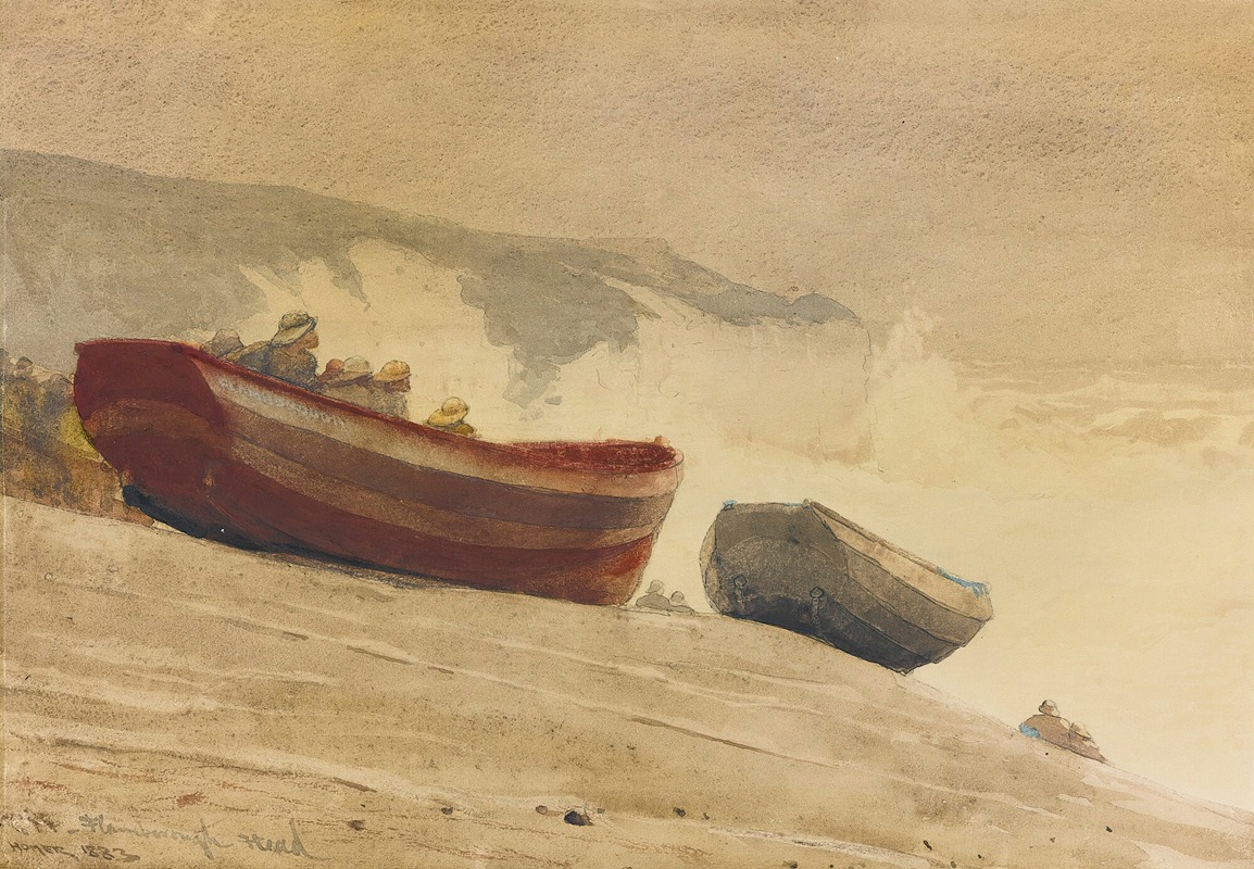 Winslow Homer - Storm On The English Coast