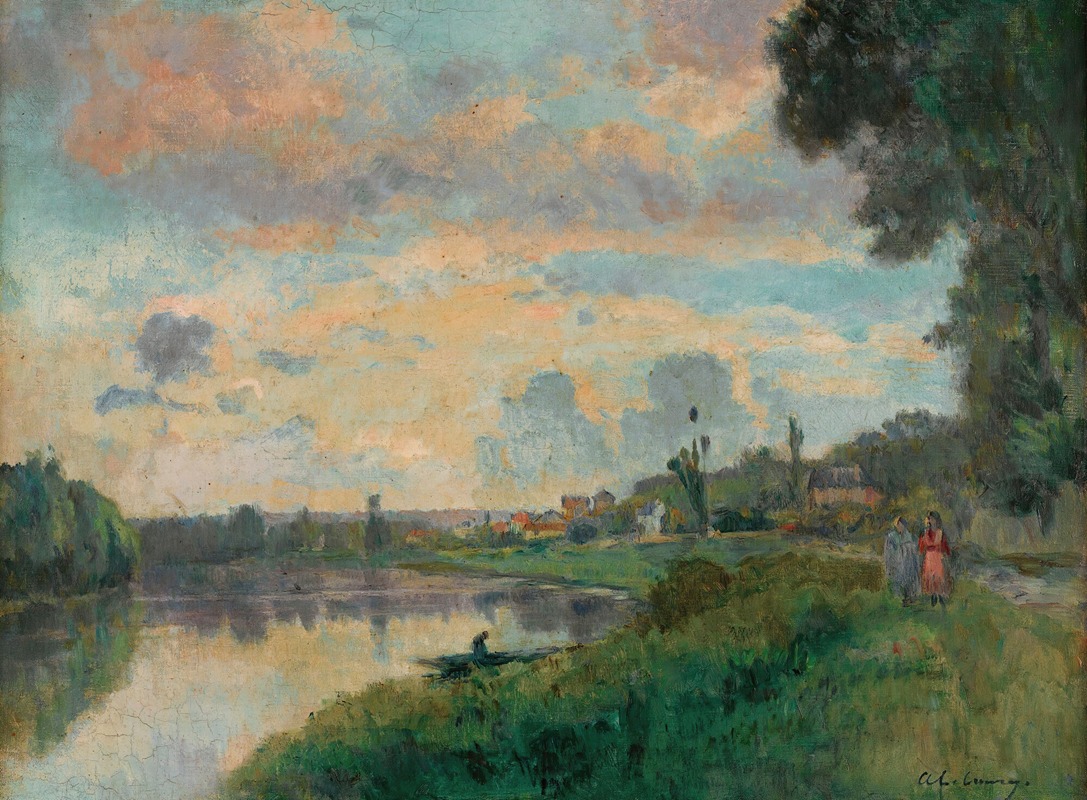 Albert Lebourg - Bords De Seine Aux Environs De Rouen