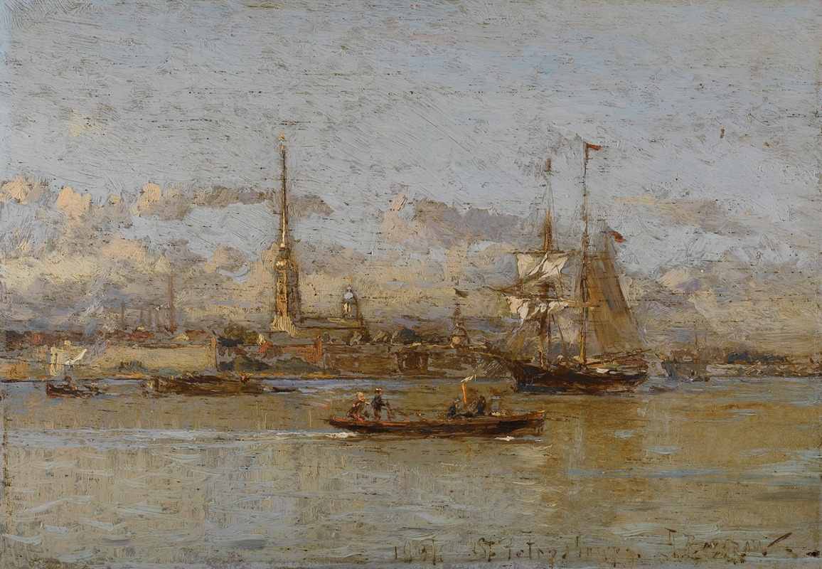 Aleksandr Karlovich Beggrov - View Of St. Petersburg
