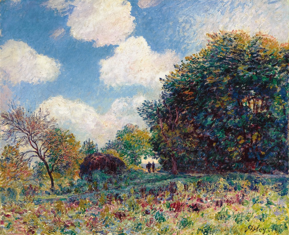 Alfred Sisley - Chemin À L’entrée D’un Bois