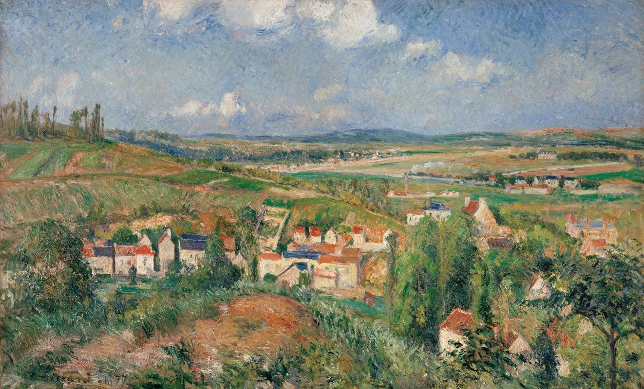 Camille Pissarro - L’hermitage En Été, Pontoise