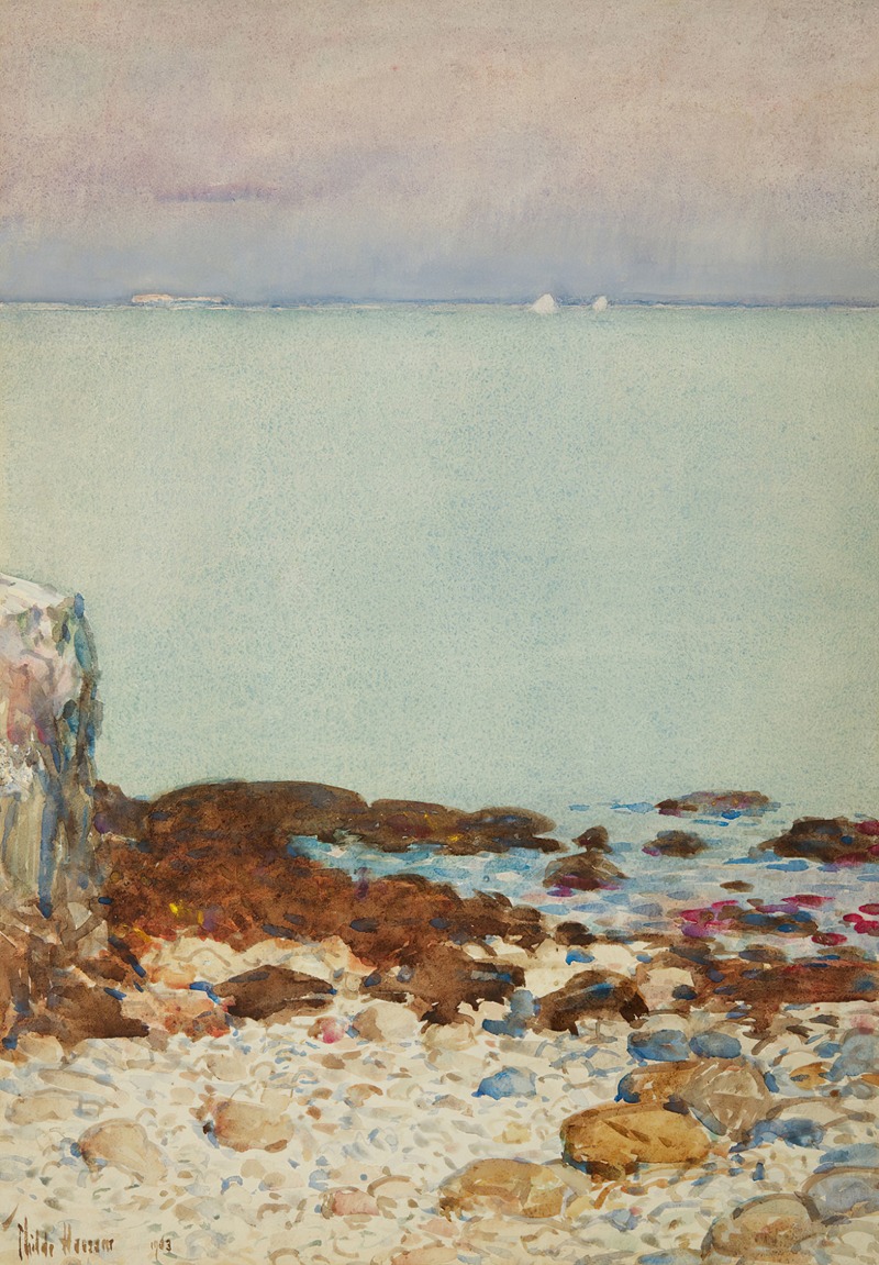 Childe Hassam - Low Tide, Isles Of Shoals