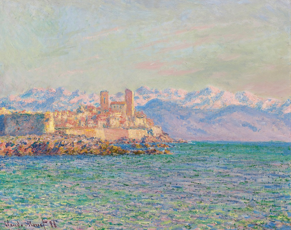 Claude Monet - Antibes, Le Fort