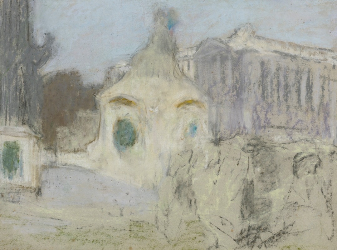 Édouard Vuillard - La Place De La Concorde