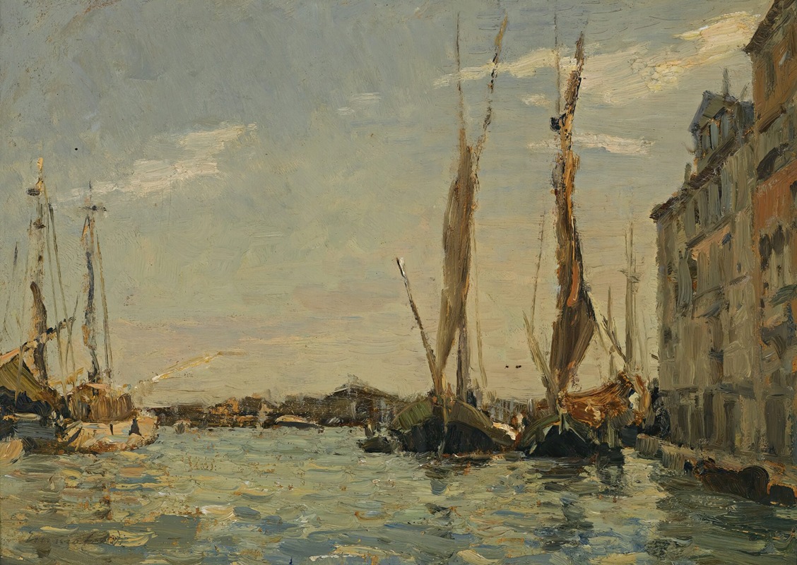 Emma Ciardi - Sailing Boats, Venice