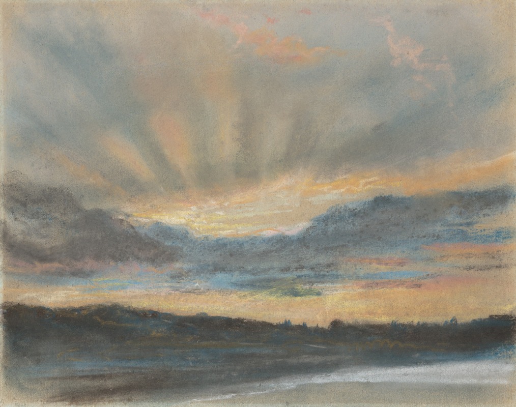 Eugène Delacroix - Sunset