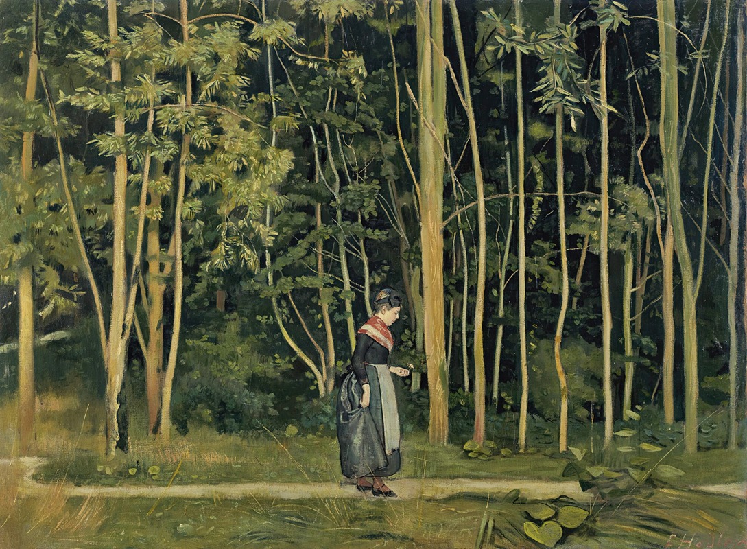Ferdinand Hodler - Walk Along The Border Of A Wood