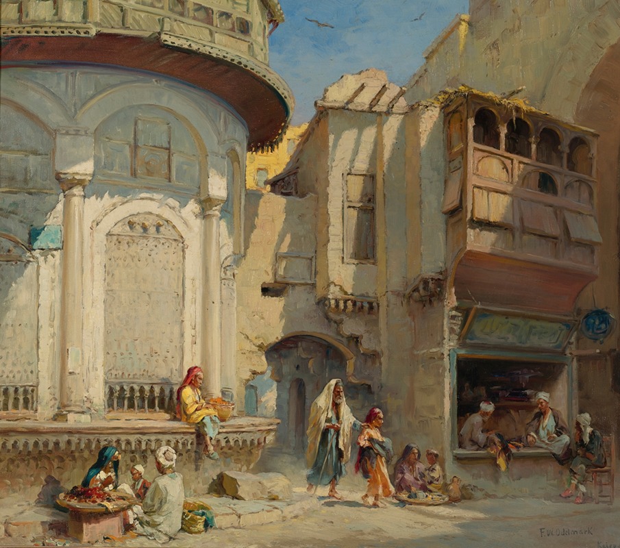 Frans Wilhelm Odelmark - An Afternoon In Cairo