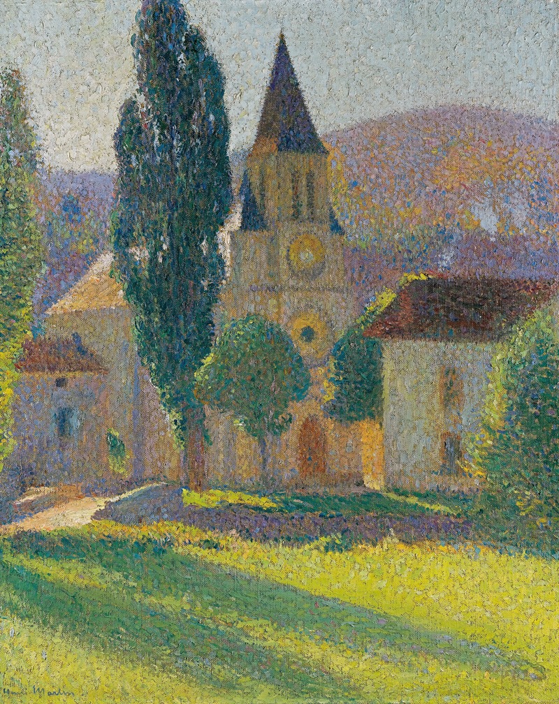 Henri Martin - L’église De Labastide Du Vert