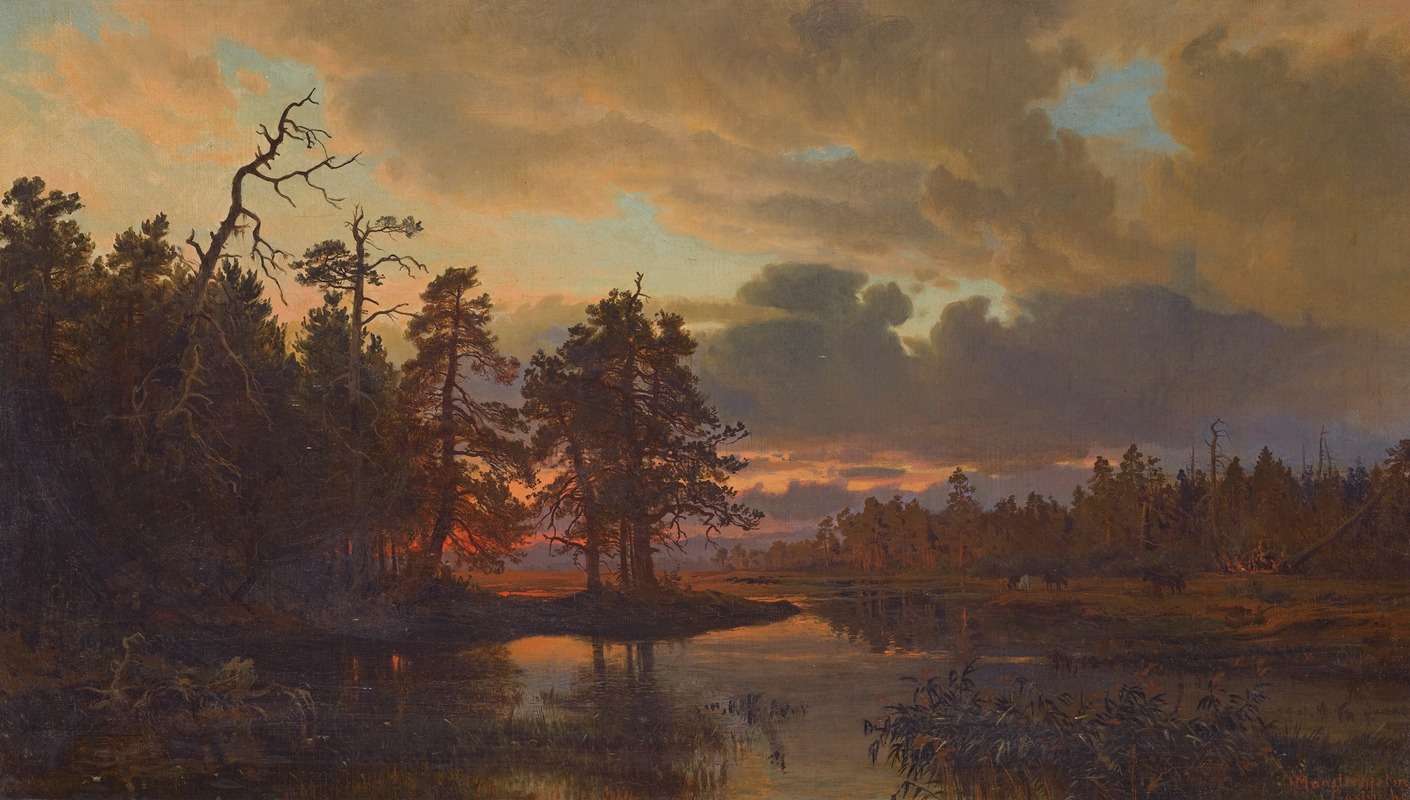 Hjalmar Munsterhjelm - A Finnish Landscape
